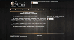 Desktop Screenshot of ferrariadv.com.br